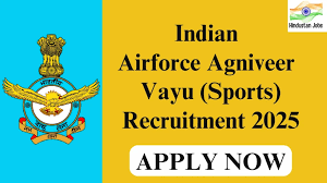 IAF Agniveer Vayu Sports Recruitment 2025