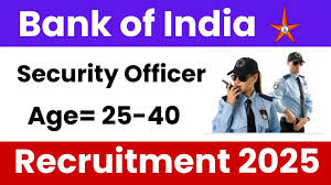 Bank of India Officer Recruitment 2025