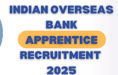 Indian Overseas Bank Apprentice 2025