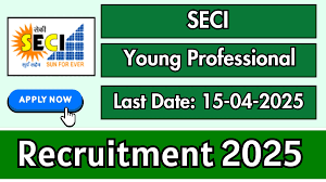 SECI Young Professional Recruitment 2025