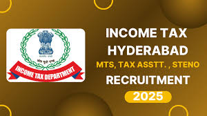 Income Tax Sports Quota Recruitment 2025