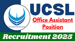 UCSL Office Assistant Recruitment 2025