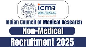 ICMR Scientist Recruitment 2025