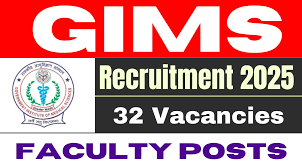 GIMS Faculty Recruitment 2025