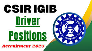 IGIB Recruitment 2025
