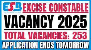 Madhya Pradesh Excise Constable Vacancy 2025