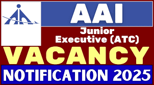 AAI Junior Executive ATC Recruitment 2025