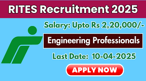 RITES Engineering Professionals Recruitment 2025