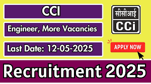 CCI Engineer and Manager Recruitment 2025