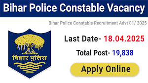 Bihar Police Constable Online Form 2025