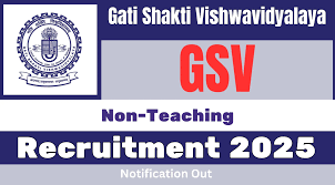 GSV Faculty Recruitment 2025