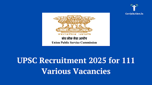 UPSC Advertisement No.03/2025