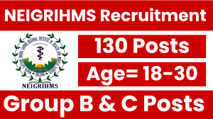 NEIGRIHMS Nursing Officer Recruitment 2025