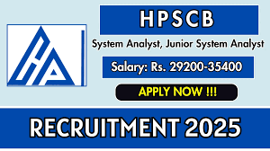 HPSCB System Analyst Recruitment 2025