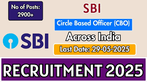 SBI Circle Based Officer CBO Recruitment 2025