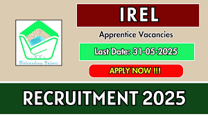 IREL Apprentice Recruitment 2025