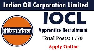 IOCL Refineries 1770 Apprentice Vacancy 2025