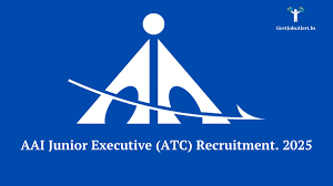 AAI Junior Executive ATC Recruitment 2025