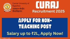 Curaj Non Teaching Recruitment 2025