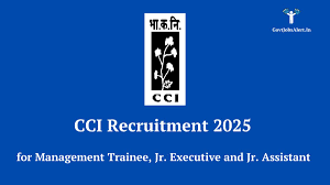 CCI Junior Commercial Executive Recruitment 2025