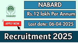 NABARD Specialist Recruitment 2025