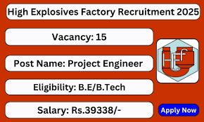 HEF Diploma Engineer Recruitment 2025