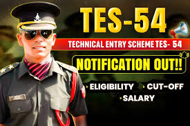 Indian Army 10+2 TES 54 Recruitment 2025