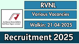 RVNL Recruitment 2025