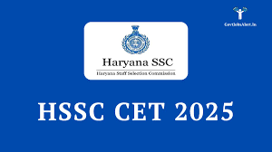 HSSC CET Notification 2025