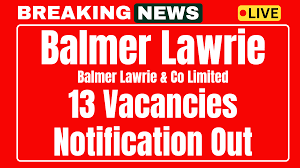 Balmer Lawrie Recruitment 2025