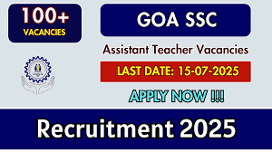 GSSC Goa Assistant Teacher Recruitment 2025