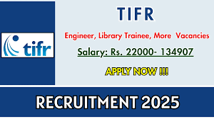 TIFR Hyderabad Recruitment 2025