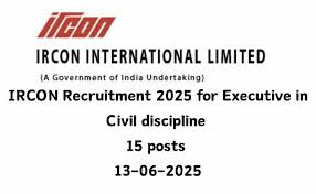 IRCON Civil Engineer Recruitment 2025
