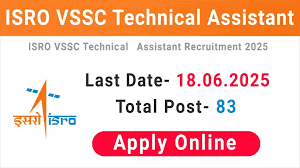 VSSC Technical Assistant Recruitment 2025