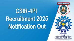 CSIR 4PI Recruitment 2025