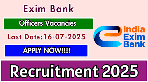 EXIM Bank Officer Digital Technology Recruitment 2025