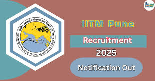 IITM Pune Recruitment 2025