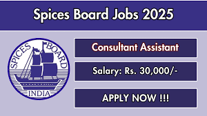 Spices Board Chennai Jobs 2025