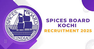 Spices Board Kochi Recruitment 2025