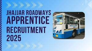 Jhajjar Roadways Apprentice Jobs 2025