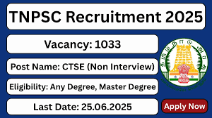 TNPSC CTS Non Interview Post 2025