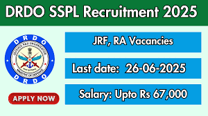 SSPL DRDO Recruitment 2025