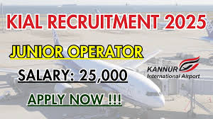 Kannur International Airport Recruitment 2025