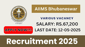AIIMS Bhubaneswar Recruitment 2025