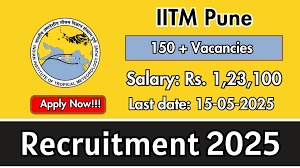IITM Pune Recruitment 2025
