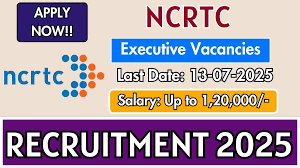 NCRTC Executive Recruitment 2025